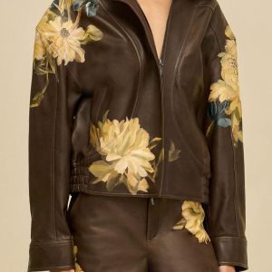 MATTHIEU LEATHER JACKET - LUWAK
