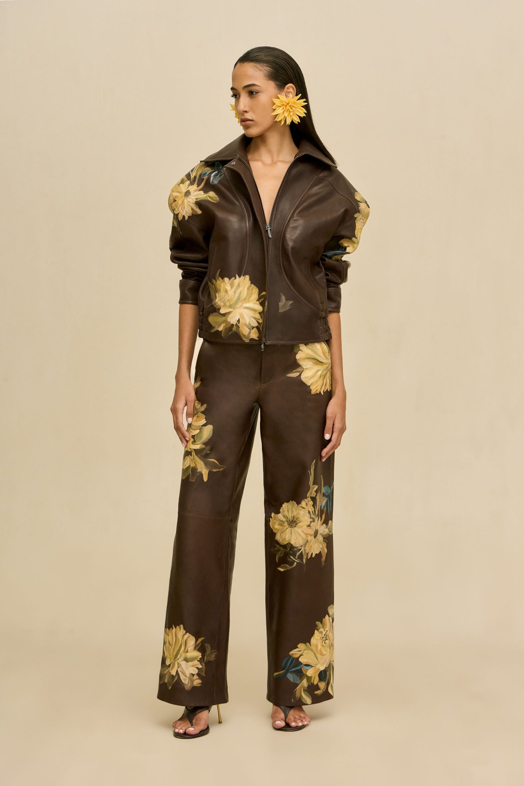 MATTHIEU LEATHER JACKET - LUWAK - Image 4