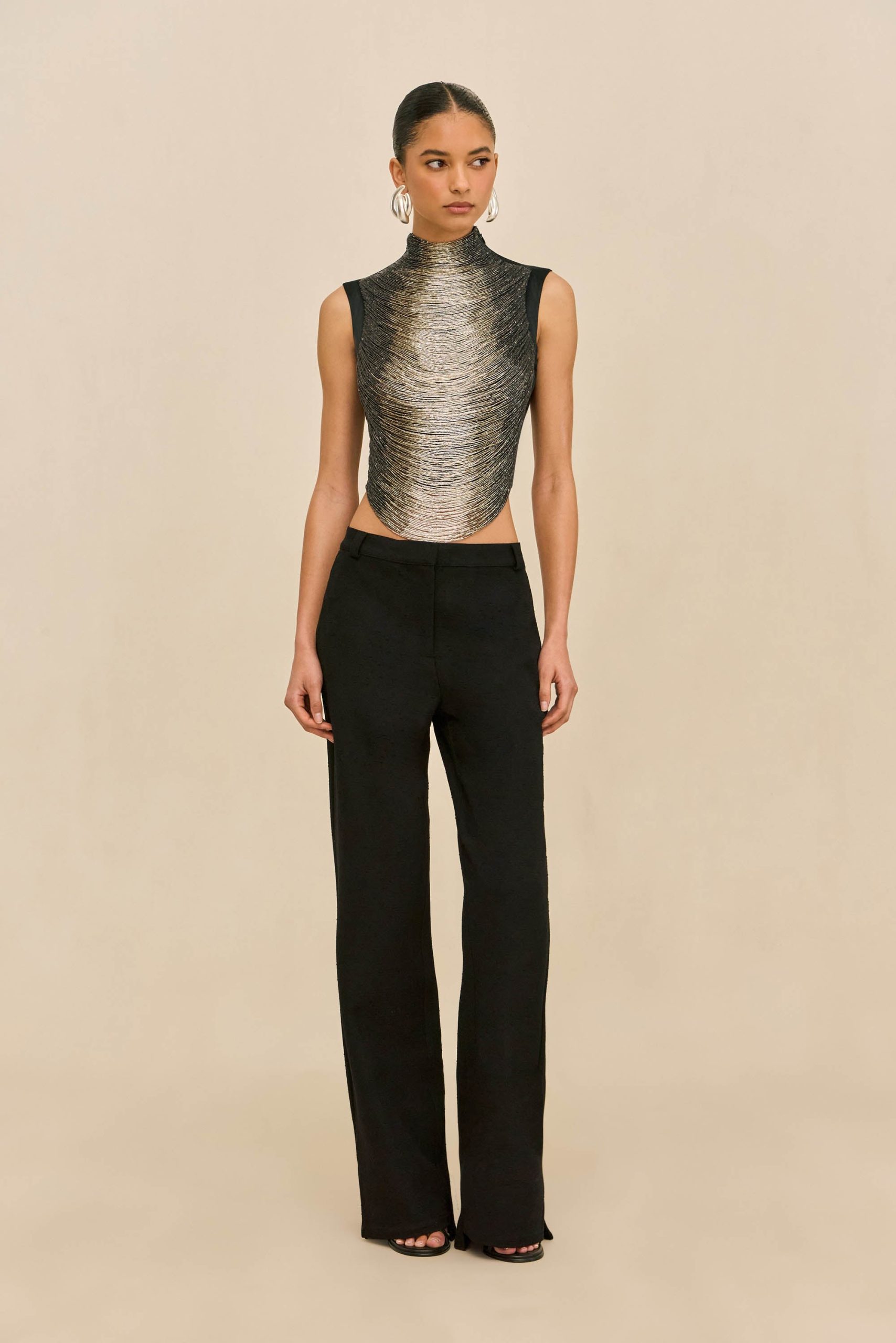 TARAJI TOP - BLACK - Image 3