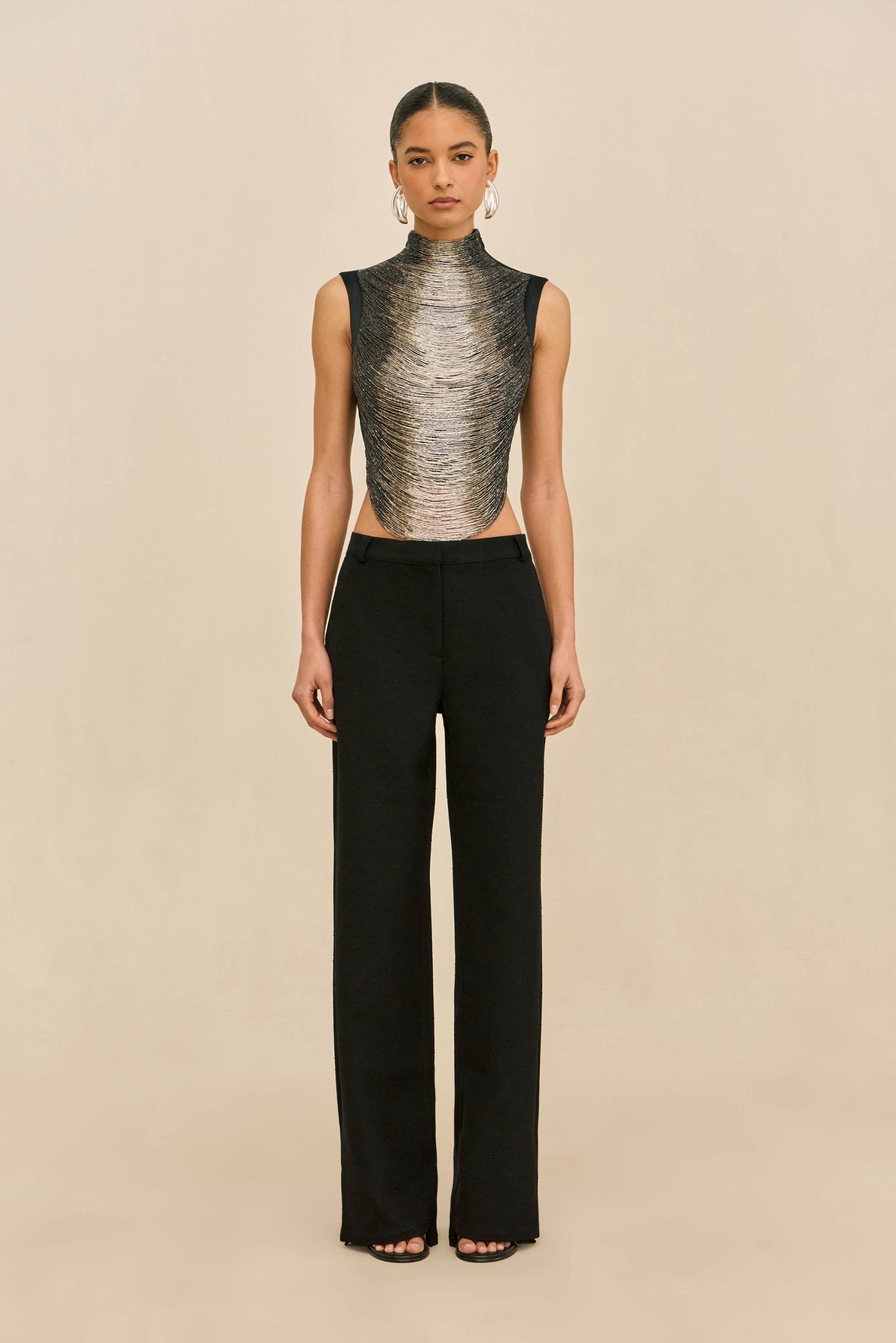 TARAJI TOP - BLACK - Image 4