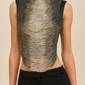 TARAJI TOP - BLACK
