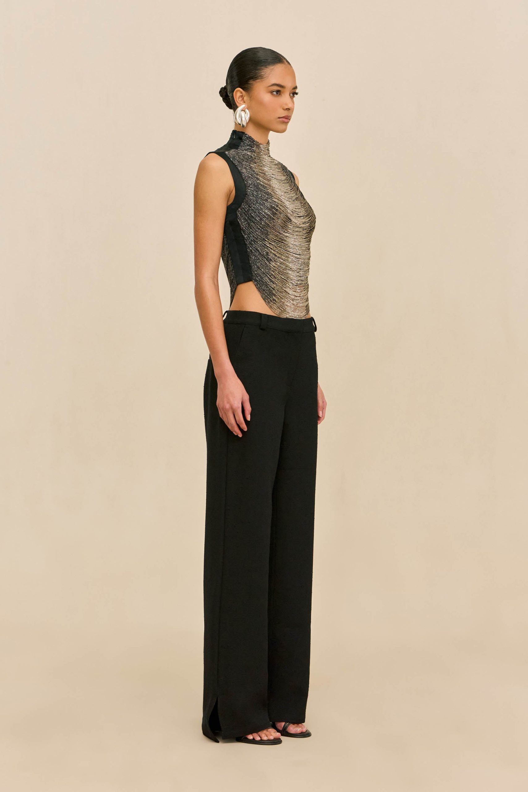 TARAJI TOP - BLACK - Image 5