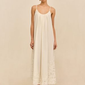 MAGDA DRESS - OFF WHITE