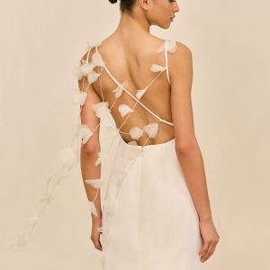 TARA DRESS - OFF WHITE