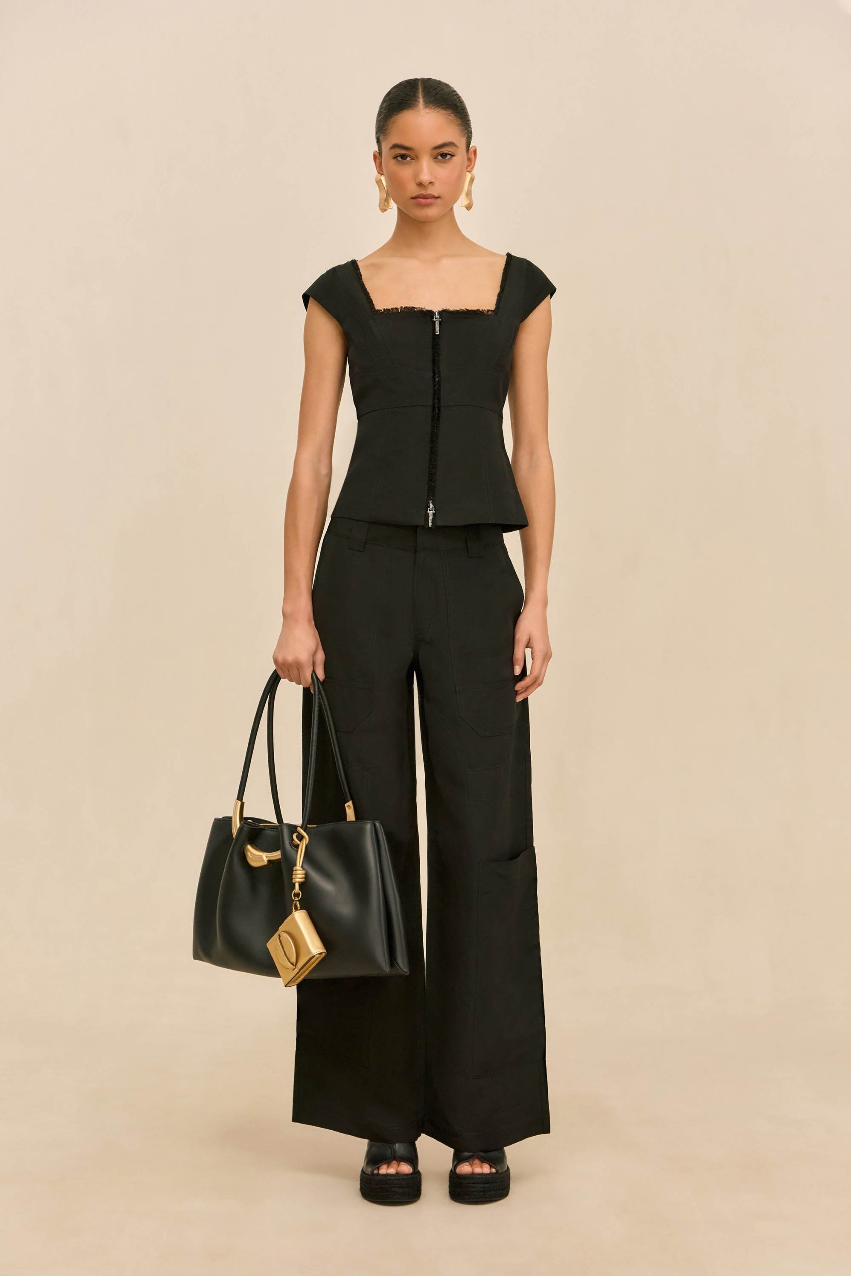 CELESTIA TOP - BLACK - Image 5