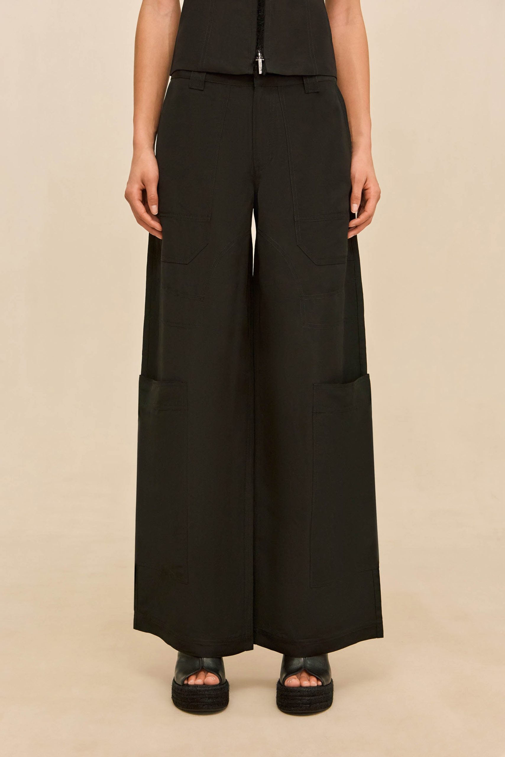 WYNN LOW RISE PANT - BLACK - Image 2