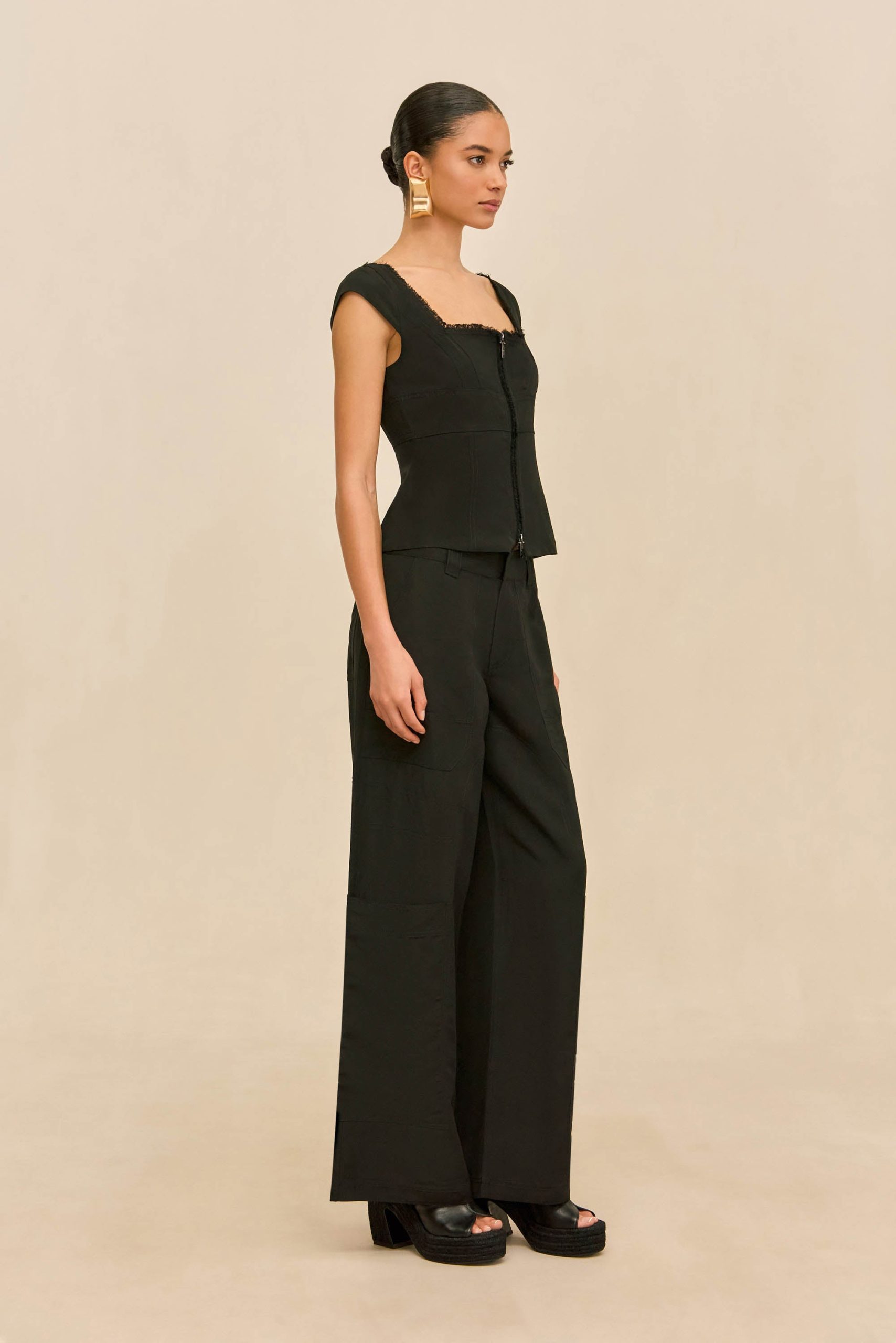CELESTIA TOP - BLACK - Image 4