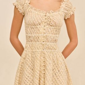 LEYO DRESS - SESAME MULTI