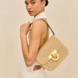TAZIA SHOULDER BAG - NATURAL
