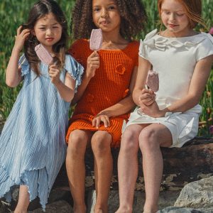 KIDS JANIE DRESS - CANYON