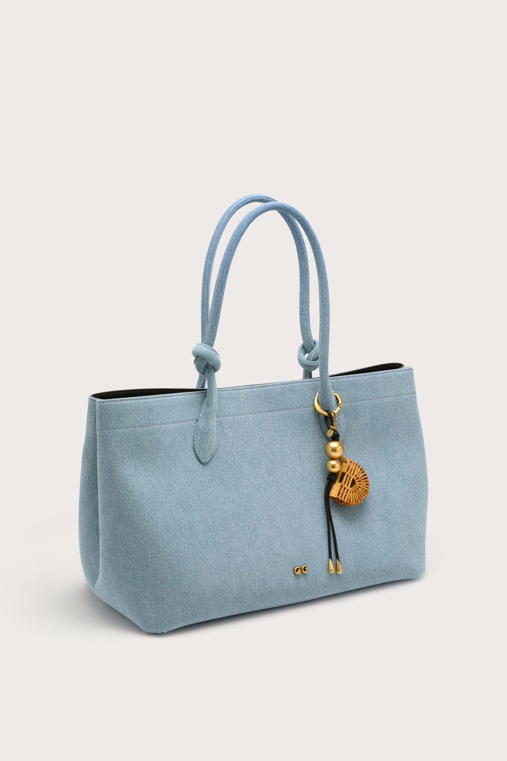 ARIELLA TOTE BAG - VINTAGE BLUE - Image 4