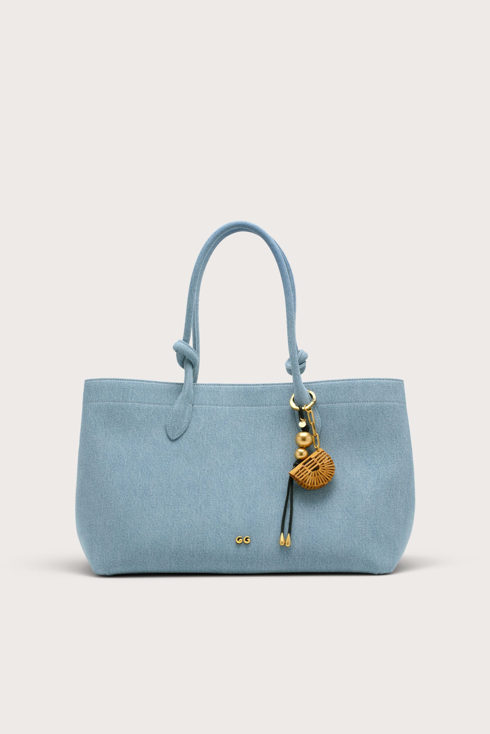 ARIELLA TOTE BAG - VINTAGE BLUE - Image 5