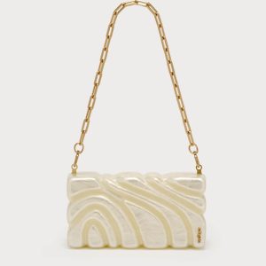 AURA CLUTCH - IVORY