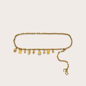 BIJOU CHARM BELT - ANTIQUE BRASS