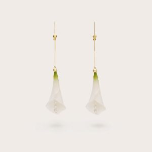 CALLA EARRING - WHITE