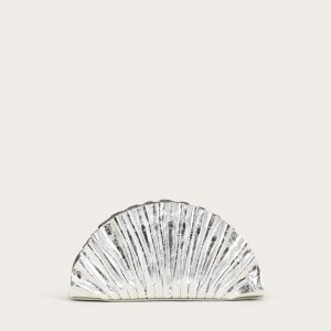 NALA MINI CLUTCH - SILVER