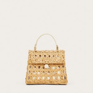 SYBIL CROSSBODY BAG - NATURAL
