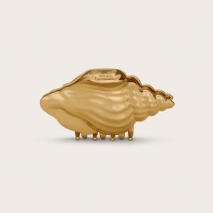 CAMILLA HAIR CLIP - BRUSHED BRASS