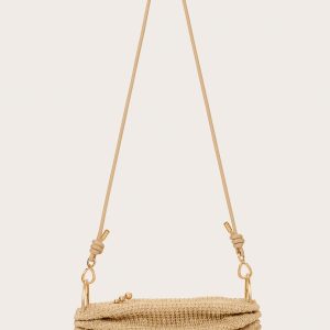 CINCH CROSSBODY BAG - NATURAL
