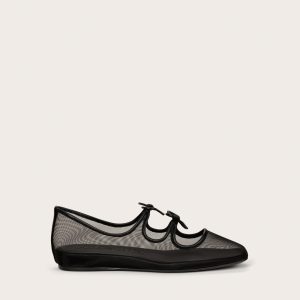 CORINNE FLAT - BLACK