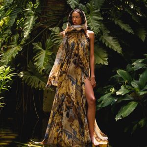 EMMITT GOWN - WILD DAHLIA