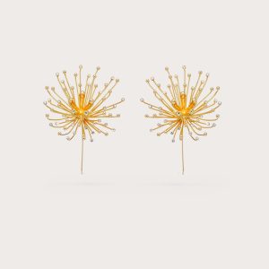 DAMITA EARRING - CLEAR RHINESTONE