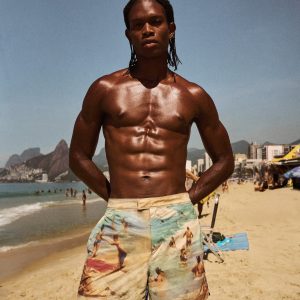 MORFEO SWIM SHORT - RIO BEACH PRINT