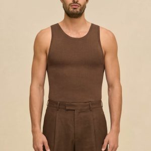 ELIOT KNIT TANK - LUWAK