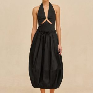 RIVENA SKIRT - BLACK