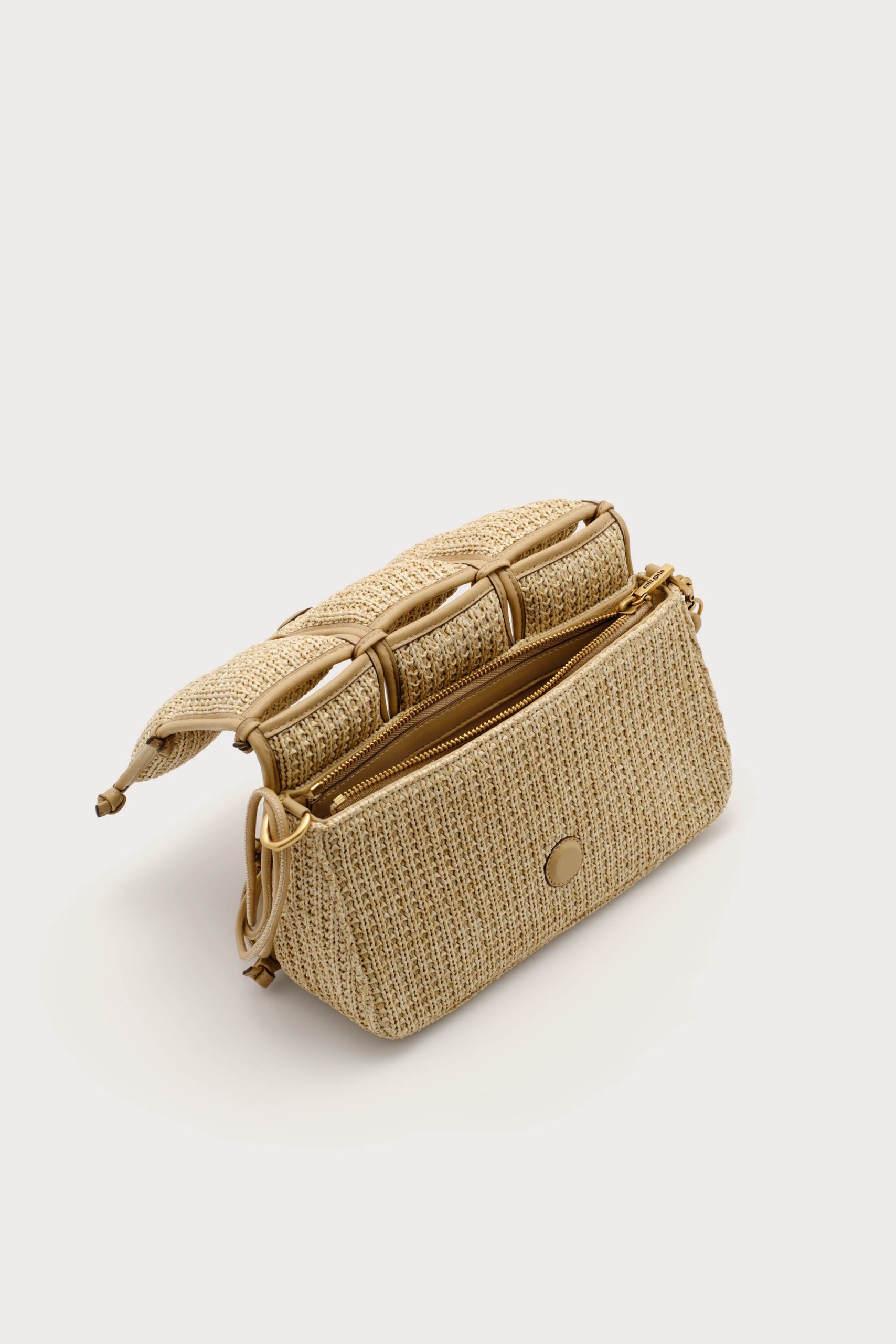 GAIA'S PUFF CROSSBODY BAG - NATURAL - Image 5