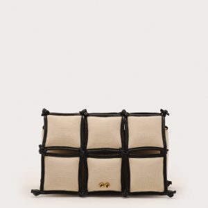 GAIA'S PUFF CROSSBODY BAG - BEACH