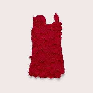 KIDS MEIRA DRESS - MERLOT