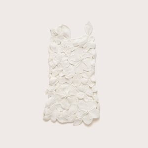 KIDS MEIRA DRESS - OFF WHITE