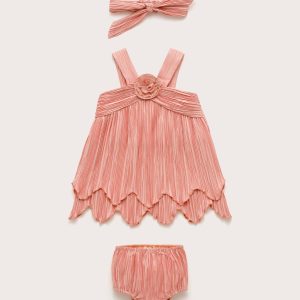 BABY ROSALIE SET - PETAL PINK