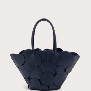 JAYLEEN TOTE BAG - DEEP LAKE