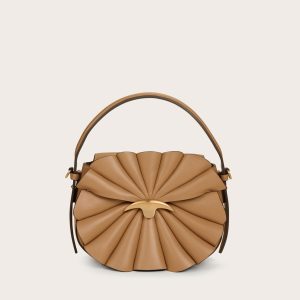 JANINE CROSSBODY BAG - CAMEL
