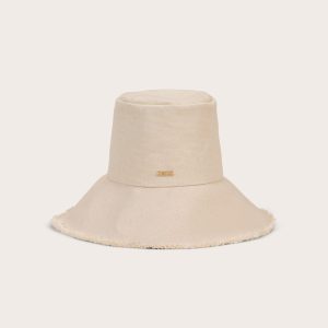 JULIANA HAT - BLEACHED NATURAL