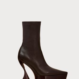 KAMARI PLATFORM BOOT - ESPRESSO