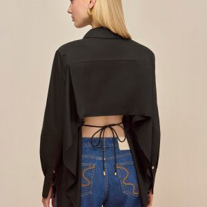 EMELYN TOP - BLACK