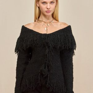 MICHELLE CARDIGAN - BLACK