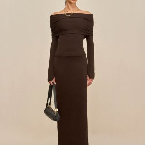 NADINE SKIRT - DARK JAVA