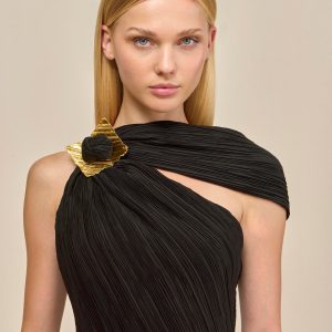 MOIRA TOP - BLACK