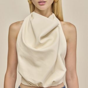 ADRIENNE TOP - SEASHELL