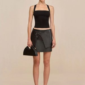 QUENTIN SKIRT - BLACK