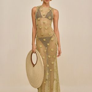 VERMEER DRESS - GOLD