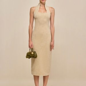 RITA DRESS - ECRU