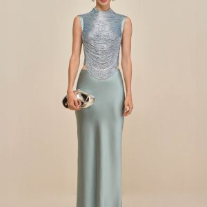 CHANTEL SKIRT - CELADON