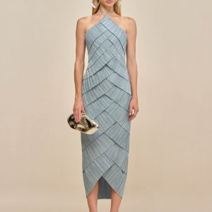 PATRIZIA DRESS - CELADON