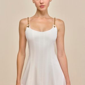 KENDRA DRESS - OFF WHITE
