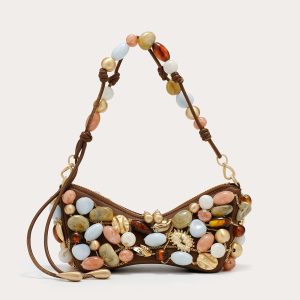 MERCIER MINI SHOULDER BAG - SADDLE BAUBLE MULTI